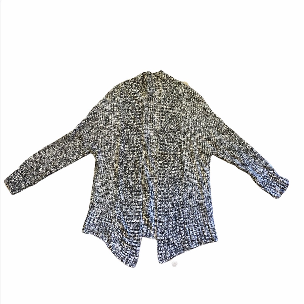 Open Front Knit Cardigan